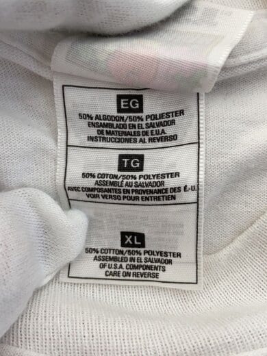 商品画像：Tシャツ/XL/コットン/WHT// 4