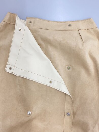 商品画像：REVERSIBLE FAKE LEATHER SKIRT/ロングスカート/M/フェイクレザー/024109601 3