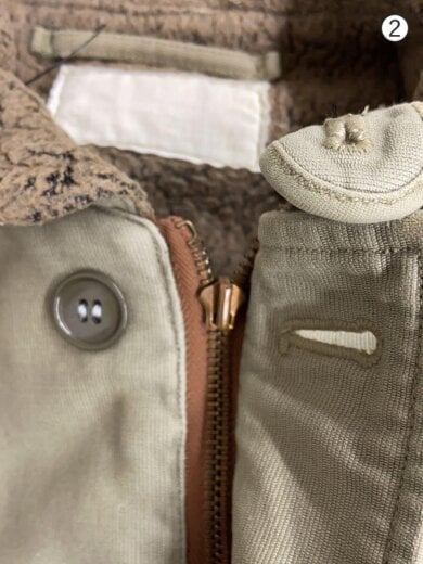 商品画像：USN/ジャケット/M/--/カーキ/無地 6