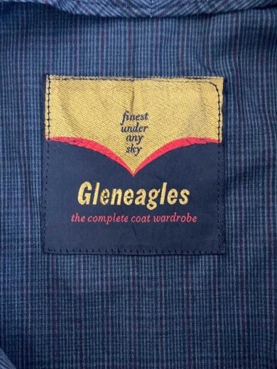 商品画像：Gleneagles/コート/42/--/ブラック/チェック 3