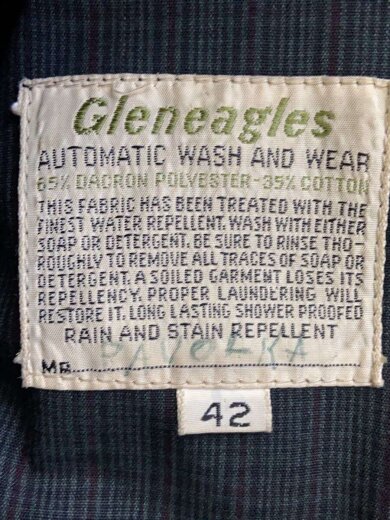 商品画像：Gleneagles/コート/42/--/ブラック/チェック 4