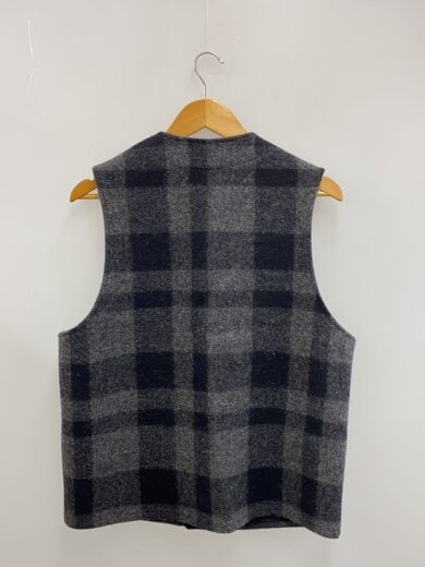 商品画像：ベスト/--/ウール/ブラック/チェック// 2