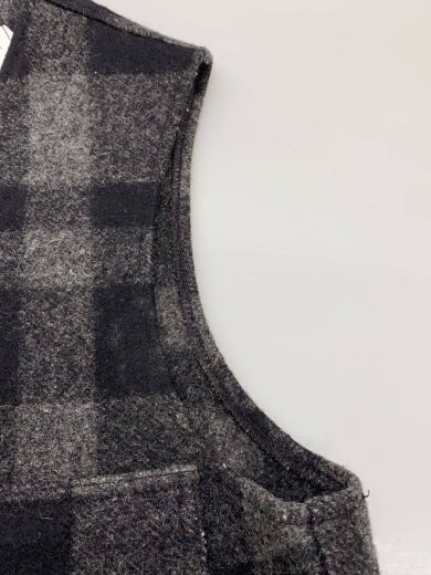 商品画像：ベスト/--/ウール/ブラック/チェック// 4