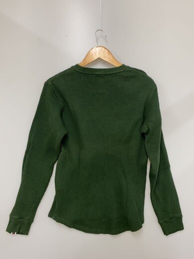 商品画像：長袖Tシャツ/S/コットン/グリーン/無地/001LTC801008X 2