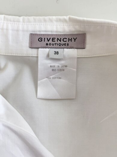 商品画像：長袖シャツ/38/コットン/WHT/652-57078 3