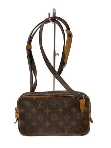 商品画像：ポシェット・マルリー・バンドリエール_モノグラム・キャンバス/PVC/BRW/モノグラム 1