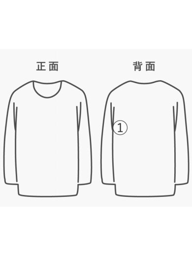 商品画像：半袖カットソー/1/コットン/BLK/595-1152550 8