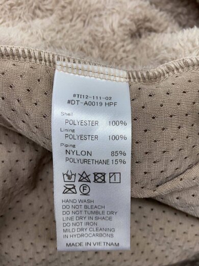 商品画像：フリースボアジャケット/38/ポリエステル/ベージュ/TI12-111-02 5