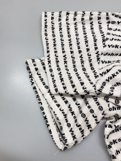 商品画像：JOHN＆YOKO　JACQUARD TEE/Tシャツ/L/コットン/ホワイト 5