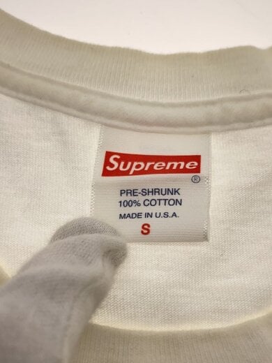 商品画像：Tシャツ/S/コットン/WHT/プリント// 3