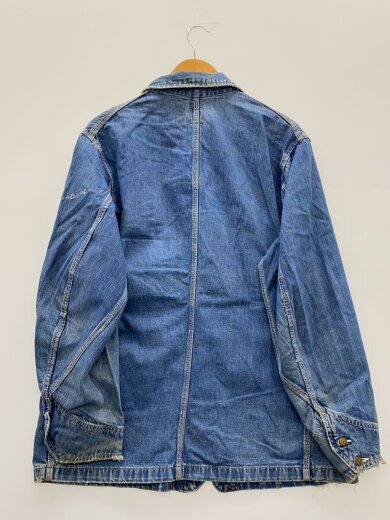 商品画像：70s初期/M.R./USA製/カバーオール/42/コットン/インディゴ/無地/91-J// 2