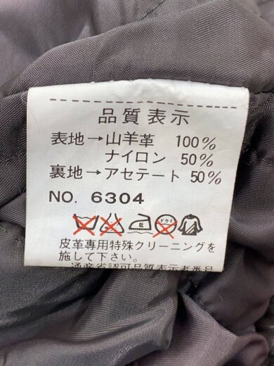 商品画像：レザージャケット・ブルゾン/L/山羊革/ブラウン// 4