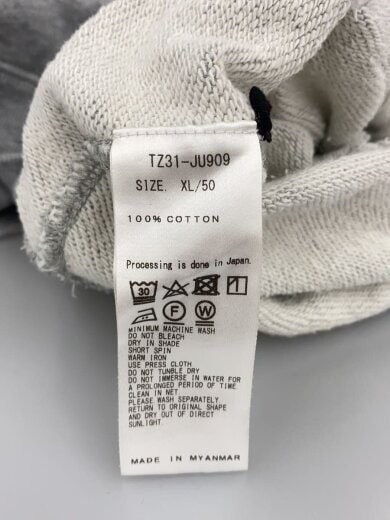 商品画像：パーカー/XL/コットン/グレー/無地// 4