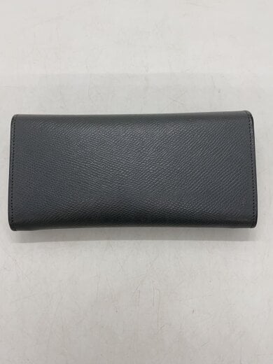商品画像：長財布/レザー/グレー/無地/レディース/10B563BEL 2