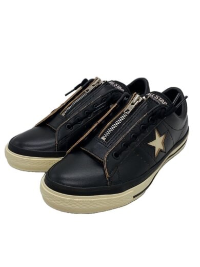商品画像：Schott × CONVERSE ONE STAR Z/ローカットスニーカー/26cm/ブラック/1AD062 1