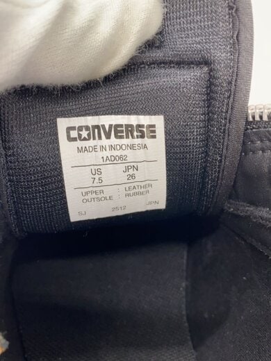 商品画像：Schott × CONVERSE ONE STAR Z/ローカットスニーカー/26cm/ブラック/1AD062 7