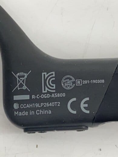 商品画像：イヤホン Aeropex Play AFT-EP-000019 AS800// 4