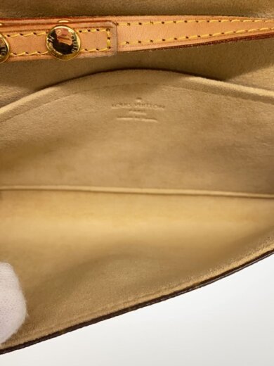 商品画像：ポシェット・ツインPM_モノグラム・キャンバス_BRW/PVC/BRW// 6