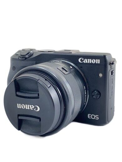 商品画像：デジタル一眼カメラ EOS M6 EF-M15-45 IS STM レンズキット [ブラック]// 1