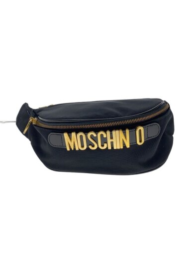 商品画像：ウエストバッグ/ナイロン/BLK/無地 1