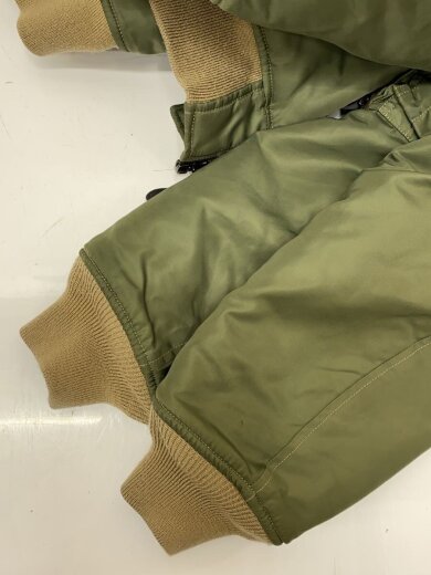 商品画像：AEROEQUIPMENTLABORATORY/フライトジャケット/40/ナイロン/KHK/MA-1 6