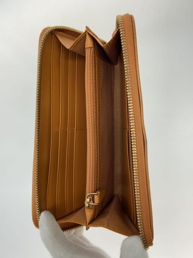 商品画像：金具塗装剥がれ有/角スレ有/長財布/レザー/BRW/レディース// 4