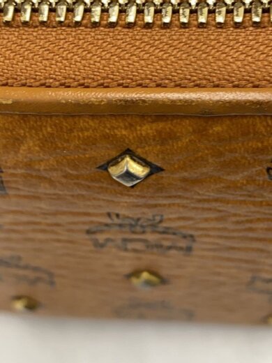 商品画像：金具塗装剥がれ有/角スレ有/長財布/レザー/BRW/レディース// 9