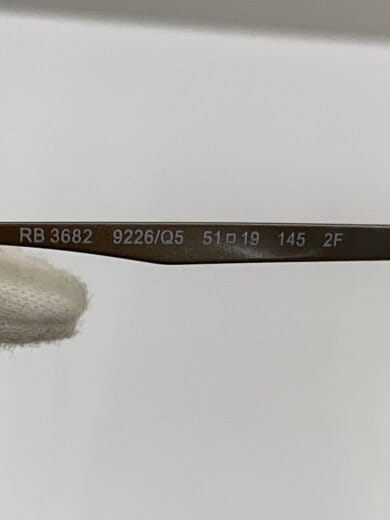 商品画像：サングラス/--/BLU/メンズ/RB3682 5