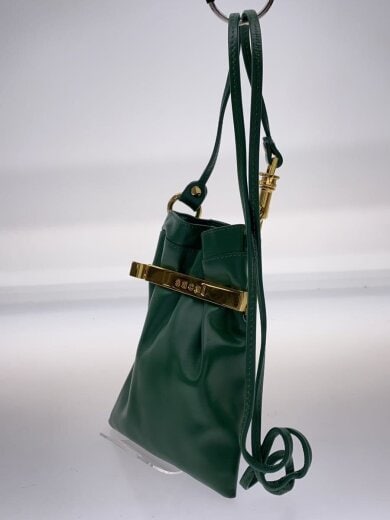 商品画像：ショルダーバッグ/レザー/GRN 2
