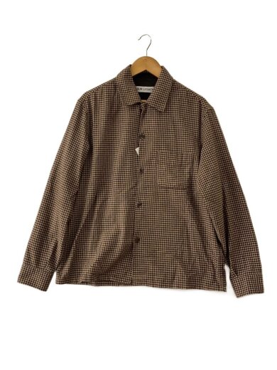 商品画像：HEUSEN SHIRT/長袖シャツ/44/コットン/BRW/チェック/M4252HE 1