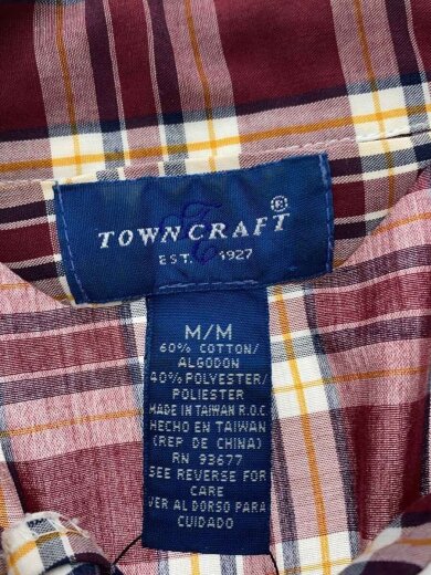 商品画像：長袖シャツ/M/コットン/チェック 3