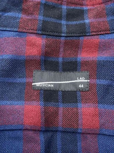 商品画像：長袖シャツ/--/レーヨン/チェック/2118-108// 3