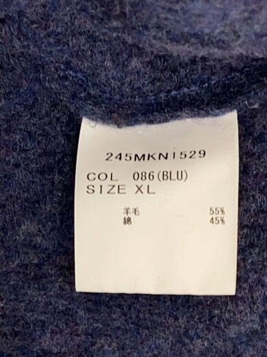 商品画像：ニット・セーター(厚手)/XL/ウール/245MKN1529 4