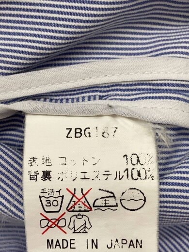 商品画像：ジャケット/--/コットン/ストライプ/ZBG187// 5