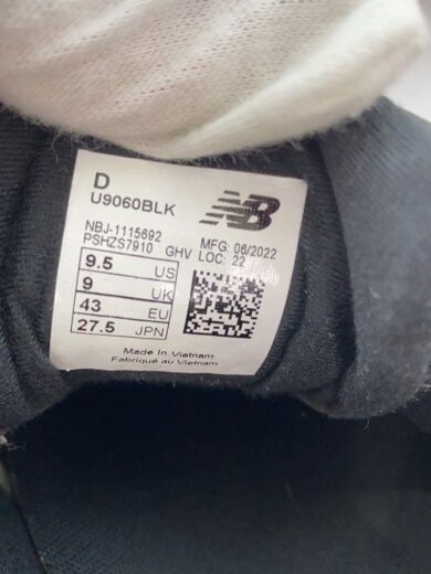 商品画像：9060/ローカットスニーカー/27.5cm/BLK/U9060BLK 5