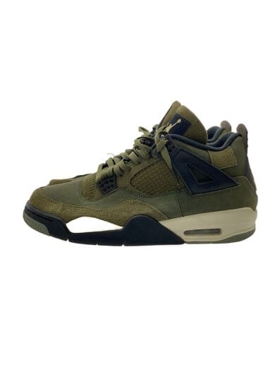 商品画像：AIR JORDAN 4 RETRO_エアジョーダン 4 レトロ/27.5cm/KHK/スウェード 1