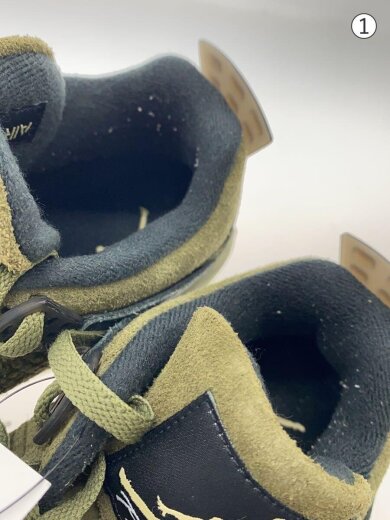 商品画像：AIR JORDAN 4 RETRO_エアジョーダン 4 レトロ/27.5cm/KHK/スウェード 6