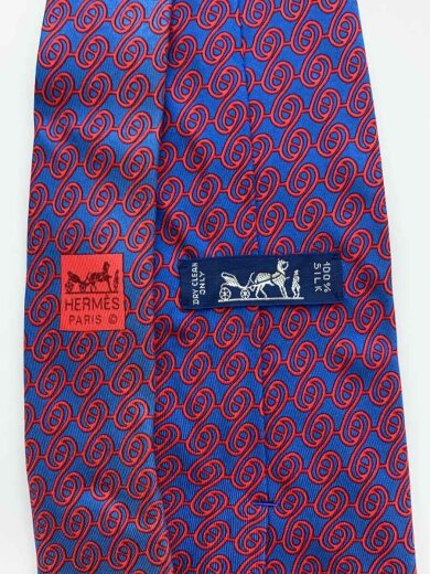 商品画像：ネクタイ/シルク/RED/総柄/メンズ/5288TA 2