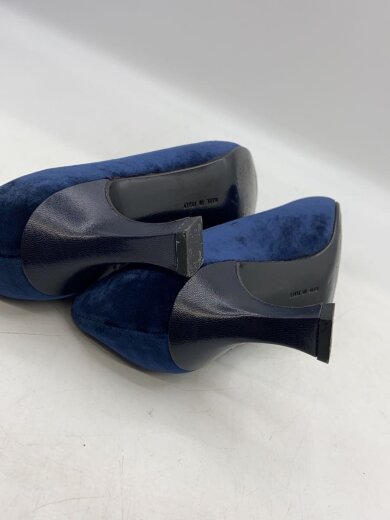 商品画像：パンプス/UK6/NVY/ベロア/DS46079 4