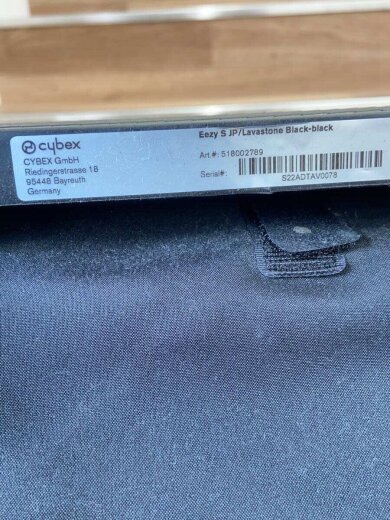 画像：cybexベビーカー/バギー/BLK/通常シート/Eazy　S　JP/BlackBlack7
