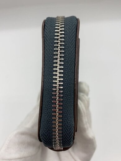 商品画像：2つ折り財布/レザー/GRN/無地/レディース 9