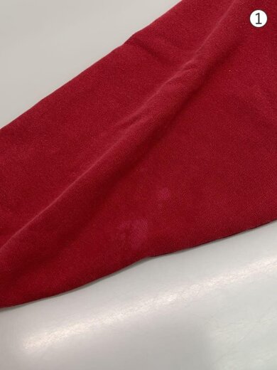 商品画像：スウェット/L/コーデュロイ/RED/無地 6