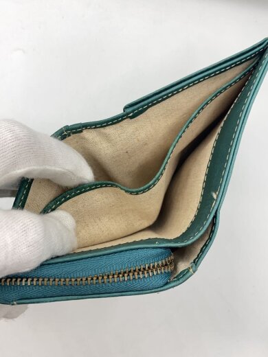 商品画像：STUDIO.S/2つ折り財布/レザー/GRN/レディース 6