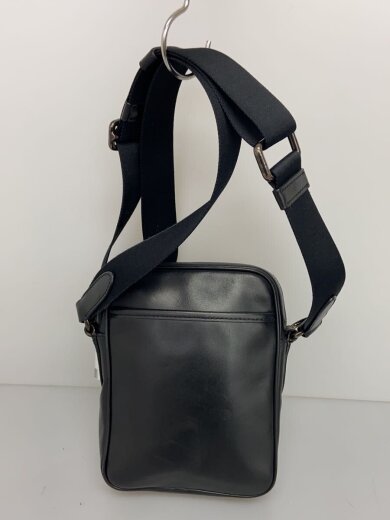商品画像：ショルダーバッグ/レザー/BLK/無地/C1269 3