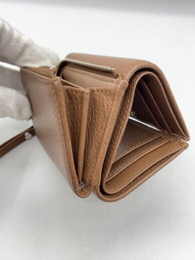 商品画像：2つ折り財布/レザー/CML/無地/レディース 9