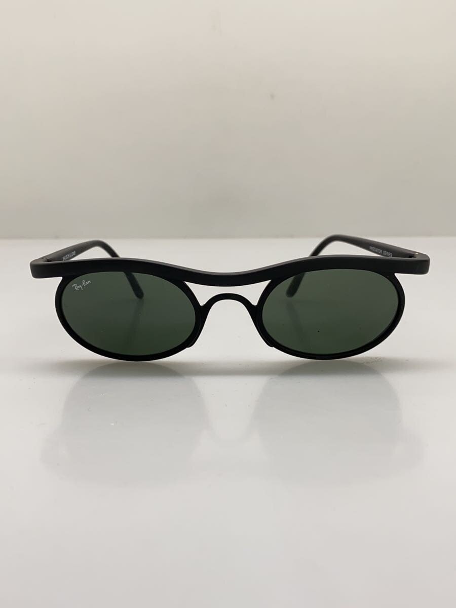 Ray-Ban / PREDATOR SERIES BAUSCH&LOMB/サングラス/オーバル/プラスチック/BLK/GRN/メンス
