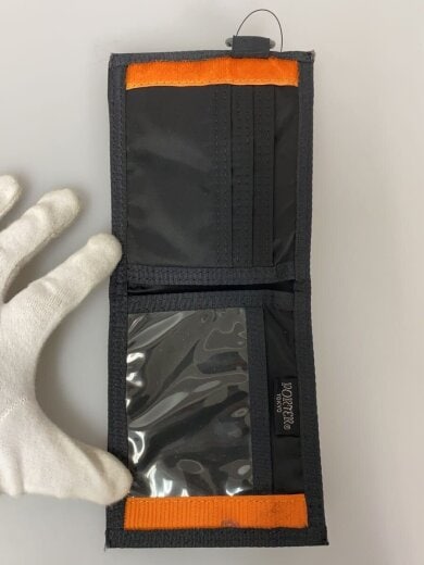 商品画像：2つ折り財布/ナイロン/BLK/メンズ 4