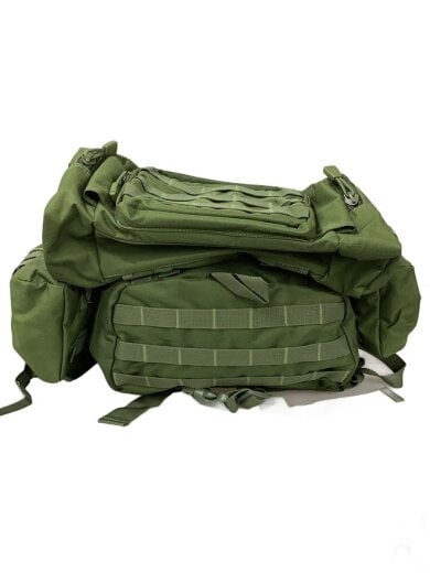 商品画像：リュック/ポリエステル/GRN 4