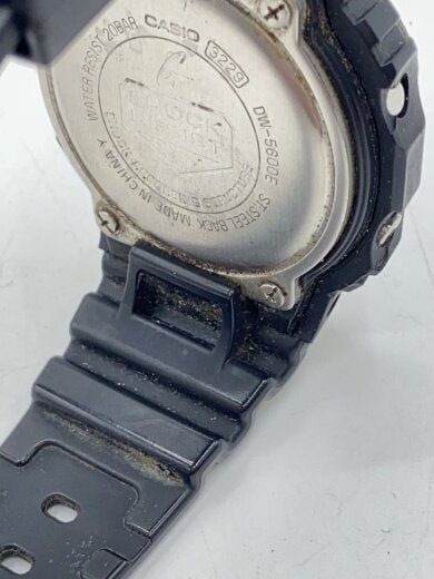 商品画像：クォーツ腕時計_G-SHOCK/デジタル/ラバー/BLK/SS 7