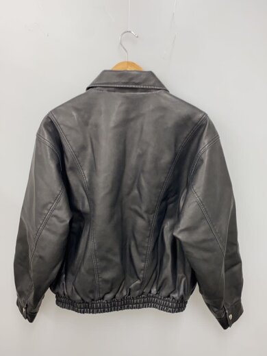 商品画像：レザーブルゾン/S/フェイクレザー/BLK/HA030492AD 2